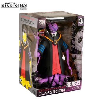 ASSASSINATION CLASSROOM - Figur "Koro Sensei" Nach der Zerstörung des Mondes kommt Koro Sensei auf der Erde nicht nur, um eine Klasse von Dünce zu erziehen, sondern auch, um die Reichweite der ABYstyle Studio-Figur zu erreichen! In der Uniform seines Lehr